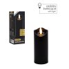 LED SVIEČKA ČIERNA 5 X 12,5 CM *9339