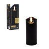 LED sviečka na baterky čierna 5 x 12,5 cm CH-LED9339