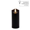 LED SVIEČKA ČIERNA 5 X 12,5 CM *9339