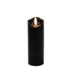 LED sviečka na batérie čierna 5 × 15 cm CH-LED9353