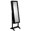 ZRKADLOVÁ ŠPERKOVNICA ČIERNA 41,5 x 36,5 x 147 cm *8058