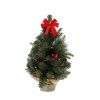 VIANOČNÝ STROMČEK 15 LED 50 CM ČERVENÝ *0264