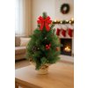 VIANOČNÝ STROMČEK 15 LED 50 CM ČERVENÝ *0264