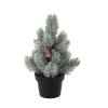 VIANOČNÝ STROMČEK 21 CM MIX VZOROV kus
