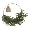 VIANOČNÝ VENIEC 45 CM S BOROVICOU LED balenie=12ks *2077