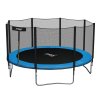 TRAMPOLÍNA 12FT 374 CM S REBRÍKOM A OCHRANNOU SIEŤOU