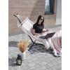 Hojdacia sieť so strapcami boho 200 x 100 cm béžová CH-HAM3286