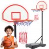 BASKETBALOVÝ KÔŠ NA NASTAVITEĽNOM STOJANU 165 - 205 CM *7499
