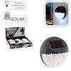 Solárne nástenné svietidlo LED 11,3 x 11,3 x 4,5 cm CH-SOL0694