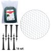 OCHRANNÁ SIEŤ PROTI VTÁKOM MONO+MONO 8 X 14 M + 16 KOLÍKY (15 g/m2) *6427