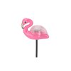 SOLÁRNA LAMPA FUNNY FLAMINGO 10,5 x 5 x 17,5 CM TEPLÁ BIELA 1KS