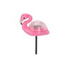 SOLÁRNA LAMPA FUNNY FLAMINGO 10,5 x 5 x 17,5 CM TEPLÁ BIELA 1KS