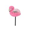 SOLÁRNA LAMPA FUNNY FLAMINGO 10,5 x 5 x 17,5 CM TEPLÁ BIELA 1KS