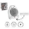 ELEKTRICKÝ TEPLENÝ VENTILÁTOR / FARELKA S BEZPEČNÝM VYPÍNAČOM BIELA 2000W *7254