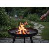 Oceľové záhradné ohnisko 60 x 36 cm CH-BBQ6445