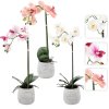UMELÝ KVET - ORCHIDEA MIX 3 FARBY 45 CM 1ks