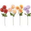 UMELÁ VETVIČKA - KYTICA 3 GEORGINY 43 CM MIX FARIEB