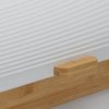 CHLEBNÍK ANISE - BAMBUSOVÝ S KOVOVÝM VEKOM 38 x 28 x 18,5 CM BIELY *8862