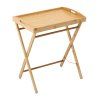 Skladací bambusový servírovací stolík do postele 49 x 35 x 59 cm CH-MUT6569