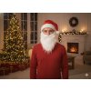 SANTA ČIAPKA S BRADOU bal=12ks *6910