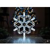 SNEŽIENKA 60 CM NEON LED STUDENÁ BIELA + STUDENÁ BIELA FLASH VNÚTRI/VONKU *8318