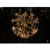 VIANOČNÁ OZDOBÁ - IMELO ZLATISTÉ 40 CM 288 MIKROLEDOV TEPLE BIELA + STUDENÝ BLESK VNÚT/DN ktoré sú  *8271