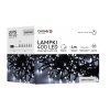 LED KLASTROVÉ SVETLÁ 400L STUDENÁ BIELA, DL. 3 + 4 M VNÚTOR/VONKU *8158