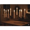 SADA 10 ZÁVESNÝCH LED SVIEČOK S PRÚTIKOM 1,5 X 15,5 CM *9452