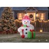 Nafukovací snehuliak LED 180 CM *0387
