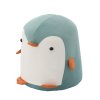 PÚFKA PINGVIN MODRÁ 28 x 34 CM *8847