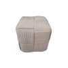 PLETENÁ TABURETKA 40 X 40 X 40 CM KRÉMOVÁ *4194