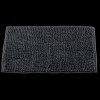 PROTISKLUZOVÁ KÚPEĽŇOVÁ ROHOŽKA Z CHENILKY 40 x 60 CM SIVÁ *6348