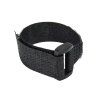 Suchý zips na káble 12 × 150 mm, čierny, 5 ks DED-11RC12151