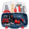Hračka vŕtačka s príslušenstvom v kufríku DEDRA M315.004