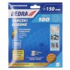 Brúsne kotúče Anti-clog 150mm, #180, suchý zips, sada 5ks, DED7982R06