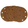 Brúsne kotúče 150 mm zrno 320 na suchý zips, 5 ks DED-DED7982R09