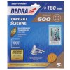 Antiblokovacie brúsne kotúče 180mm, #600, suchý zips, sada 5ks, DEDRA DED7764R11