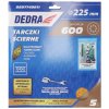Antiblokovacie brúsne kotúče 225mm, #600, suchý zips, sada 5ks, DEDRA DED7749R11