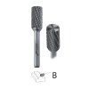Valcový karbidový fréz na kov 10 × 20 mm, stopka 6 mm DED-07F611
