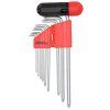 Sada torx kľúčov CrV, 9 ks DED-0654