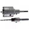 Korunkový vrták 80 mm sds plus hex DED-DED1506-2