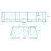 Záhradný bazén s kovovou konštrukciou 488 x 305 x 107 cm 12v1 Bestway 56946