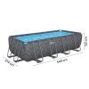 Rámový záhradný bazén 549 x 274 x 132 cm 11v1 Bestway 561KA