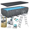 Rámový záhradný bazén 549 x 274 x 132 cm 11v1 Bestway 561KA