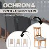 Elastický poťah na stoličku spandex, béžový S-HA0009