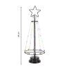 LED vianočný stromček 45 cm 80 LED S-CL1238
