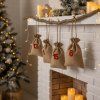 Textilný adventný kalendár s 24 vrecúškami S-CA1471