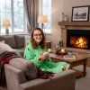 Mikina deka s kapucňou oversized Avokádo S-HA7571