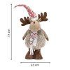 Vianočná dekorácia sob na postavenie 73 cm S-CA1485