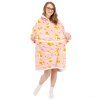 Oversize mikina deka s kapucňou S-HA7572
